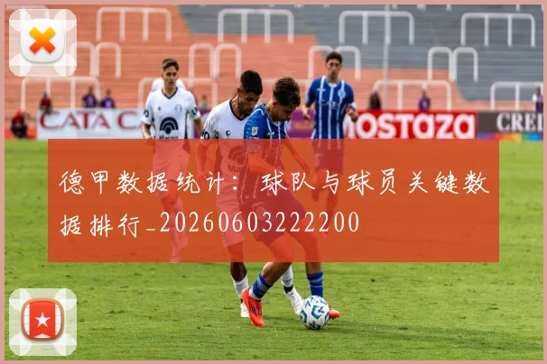 德甲数据统计：球队与球员关键数据排行_20260603222200